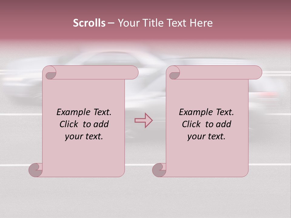 Street Power Speedy PowerPoint Template