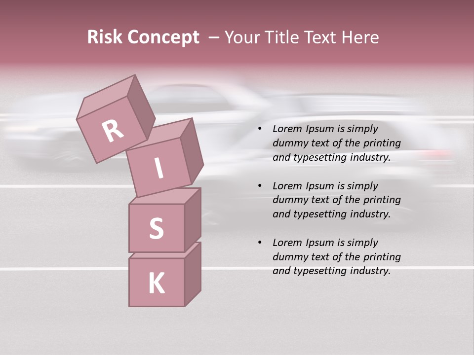 Street Power Speedy PowerPoint Template