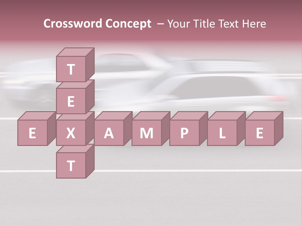 Street Power Speedy PowerPoint Template