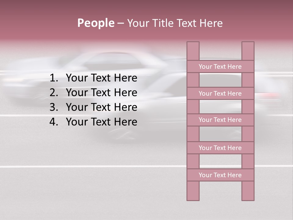 Street Power Speedy PowerPoint Template