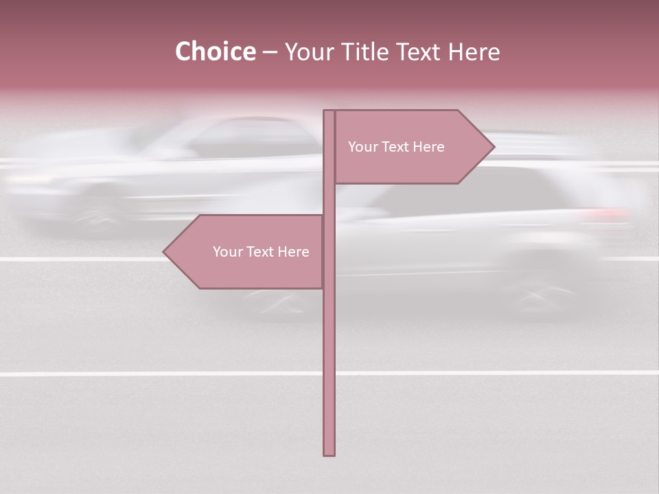 Street Power Speedy PowerPoint Template