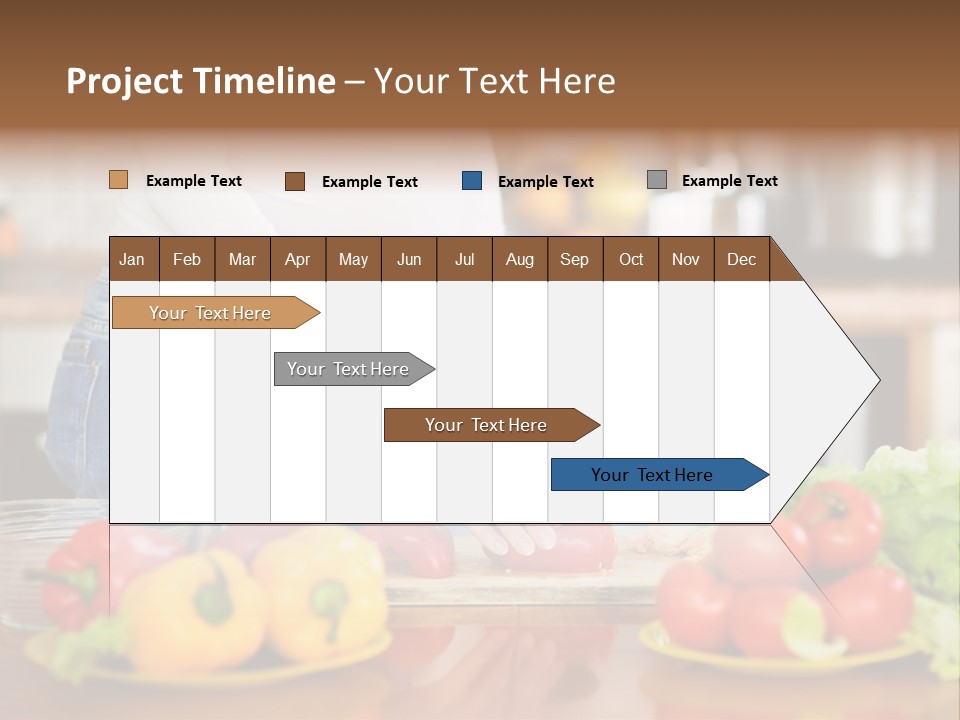 Cut Breakfast People PowerPoint Template