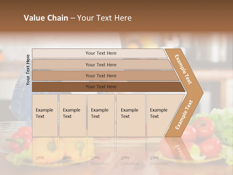 Cut Breakfast People PowerPoint Template