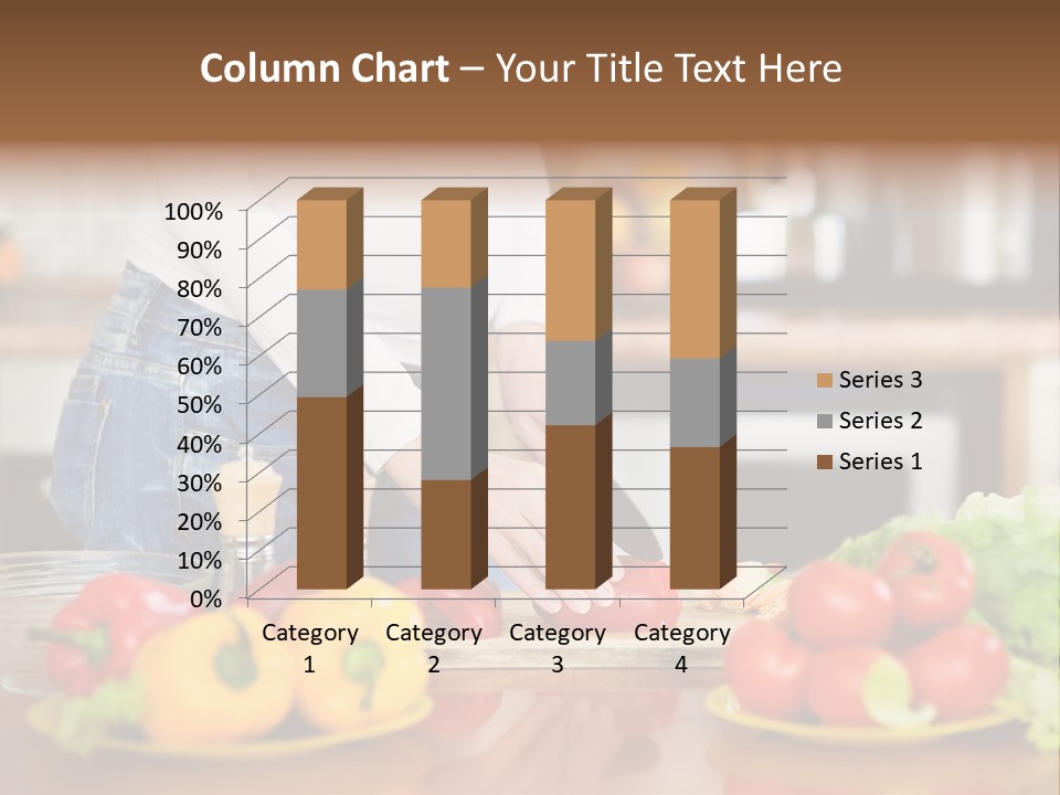 Cut Breakfast People PowerPoint Template