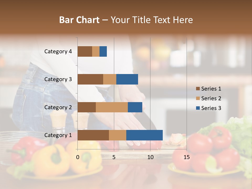 Cut Breakfast People PowerPoint Template