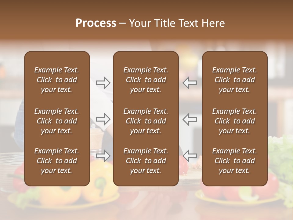 Cut Breakfast People PowerPoint Template