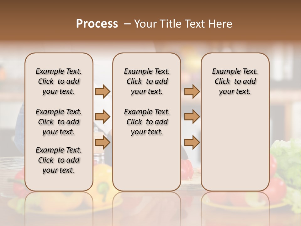 Cut Breakfast People PowerPoint Template