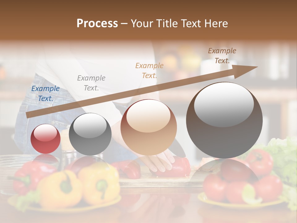 Cut Breakfast People PowerPoint Template