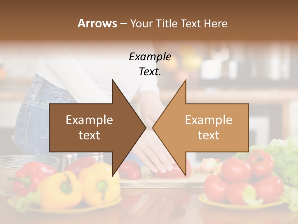 Cut Breakfast People PowerPoint Template