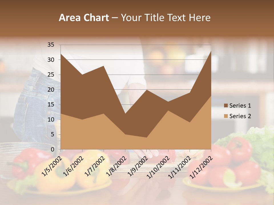 Cut Breakfast People PowerPoint Template