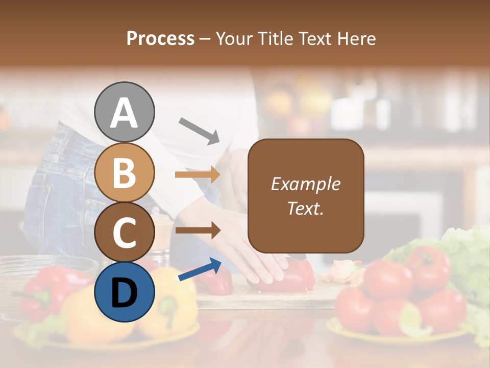 Cut Breakfast People PowerPoint Template