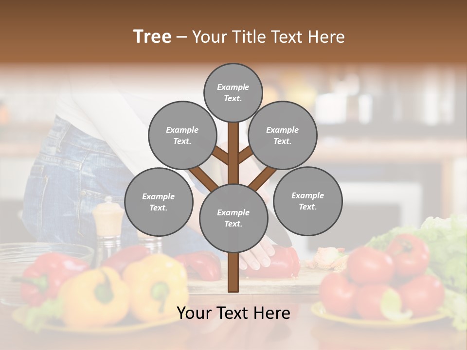 Cut Breakfast People PowerPoint Template