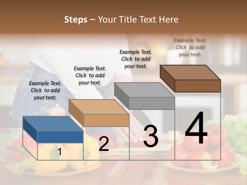 Cut Breakfast People PowerPoint Template