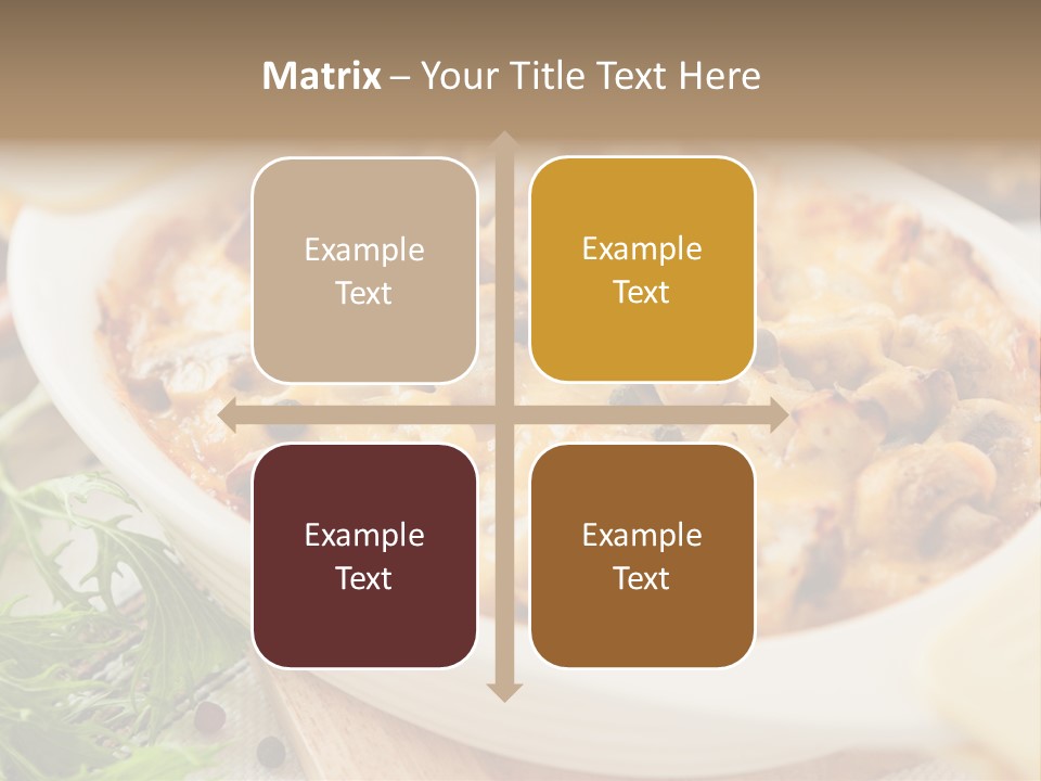 Nutrition Closeup Healthy PowerPoint Template