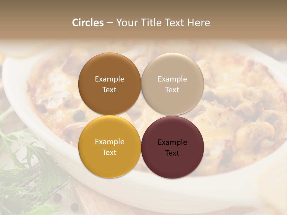 Nutrition Closeup Healthy PowerPoint Template