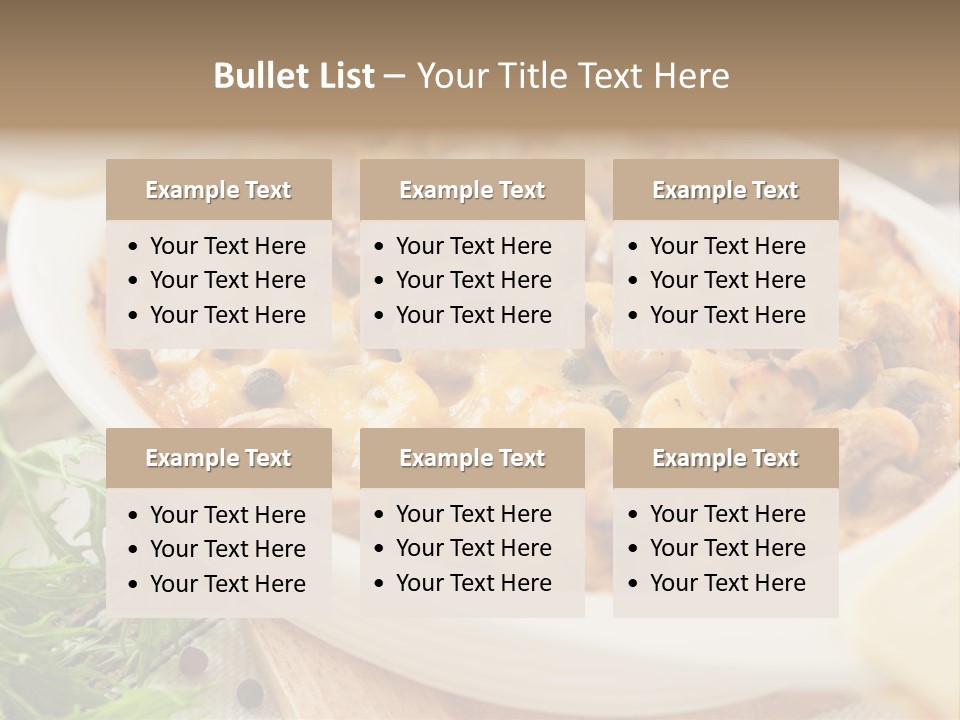 Nutrition Closeup Healthy PowerPoint Template