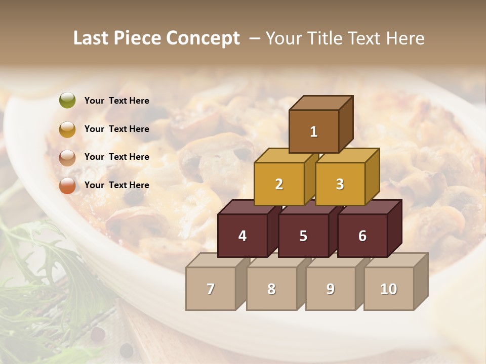 Nutrition Closeup Healthy PowerPoint Template