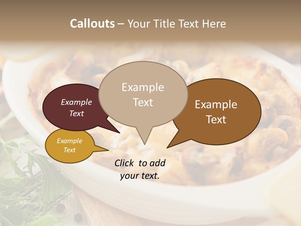Nutrition Closeup Healthy PowerPoint Template
