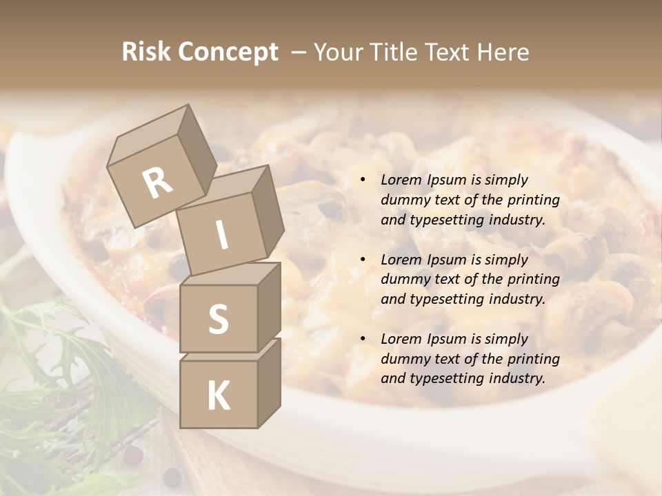 Nutrition Closeup Healthy PowerPoint Template