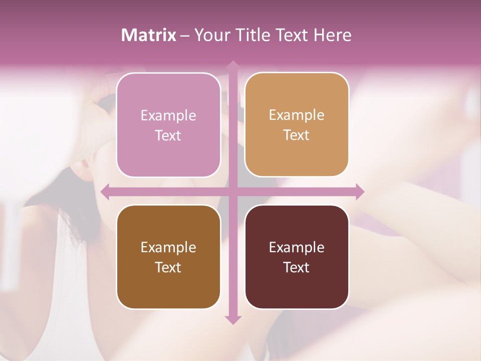 Casual Protection Cosmetics PowerPoint Template