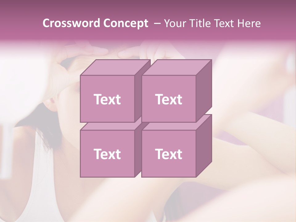 Casual Protection Cosmetics PowerPoint Template