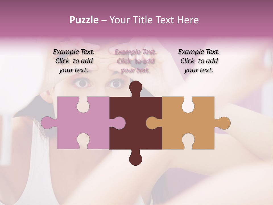 Casual Protection Cosmetics PowerPoint Template