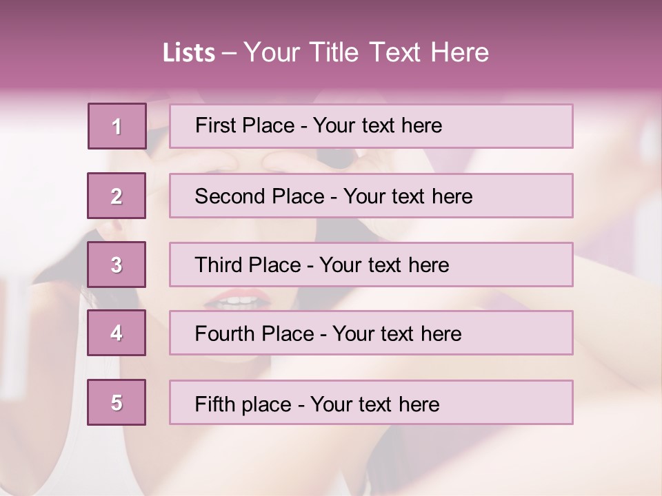 Casual Protection Cosmetics PowerPoint Template