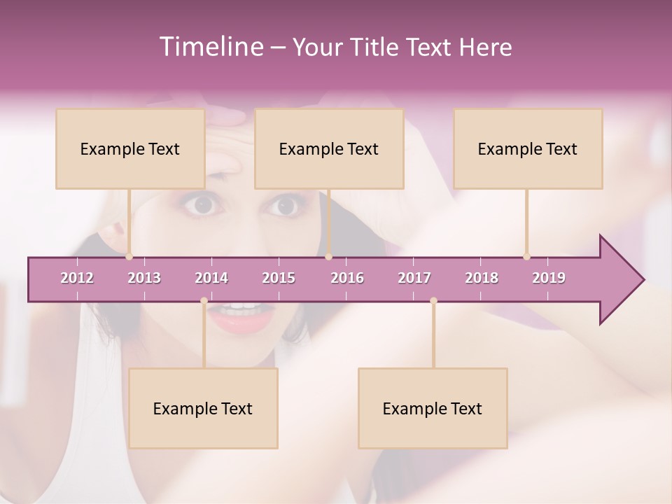 Casual Protection Cosmetics PowerPoint Template