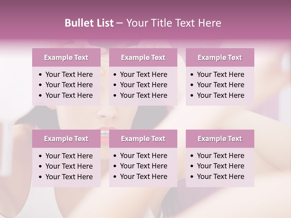 Casual Protection Cosmetics PowerPoint Template