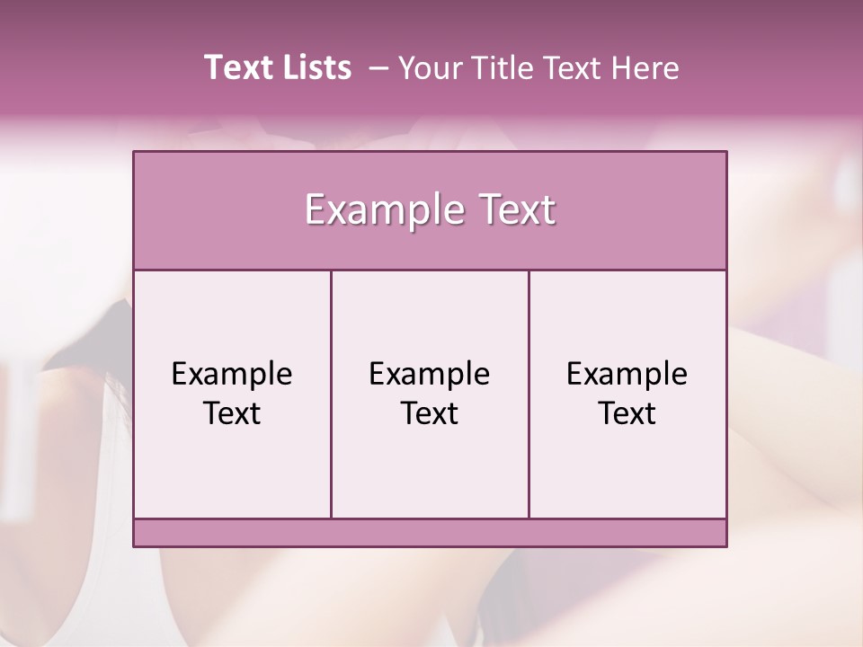 Casual Protection Cosmetics PowerPoint Template