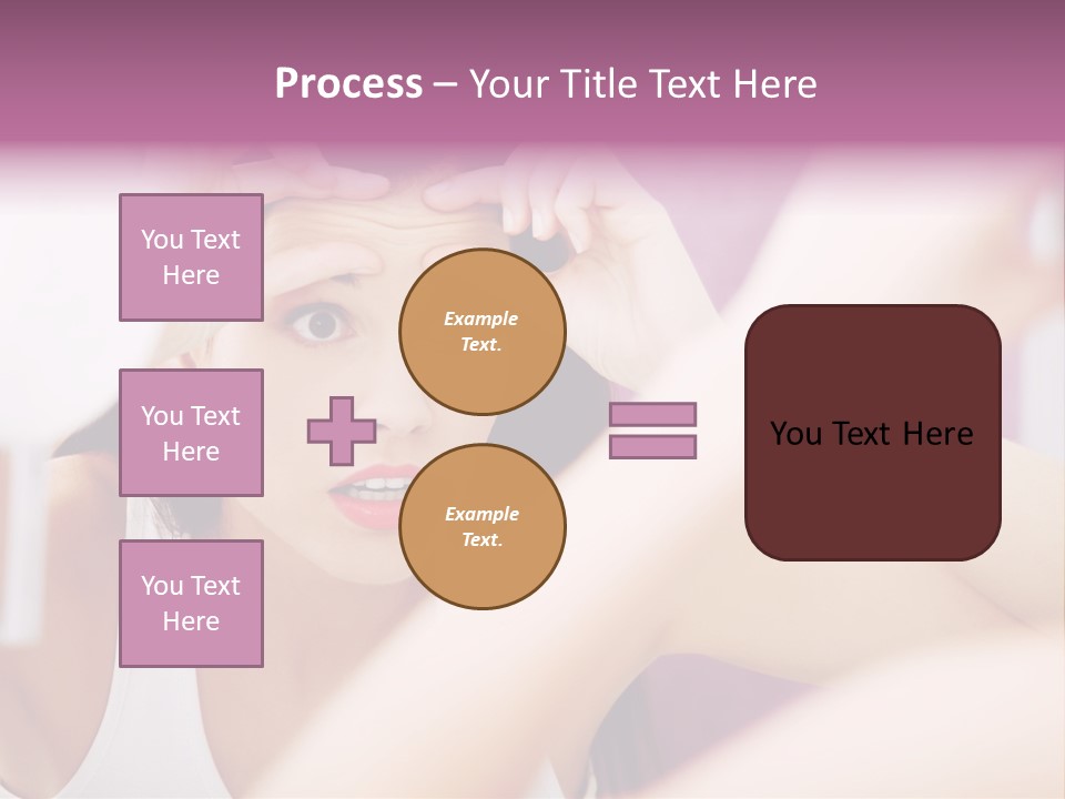 Casual Protection Cosmetics PowerPoint Template