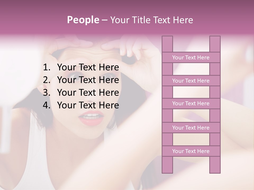 Casual Protection Cosmetics PowerPoint Template