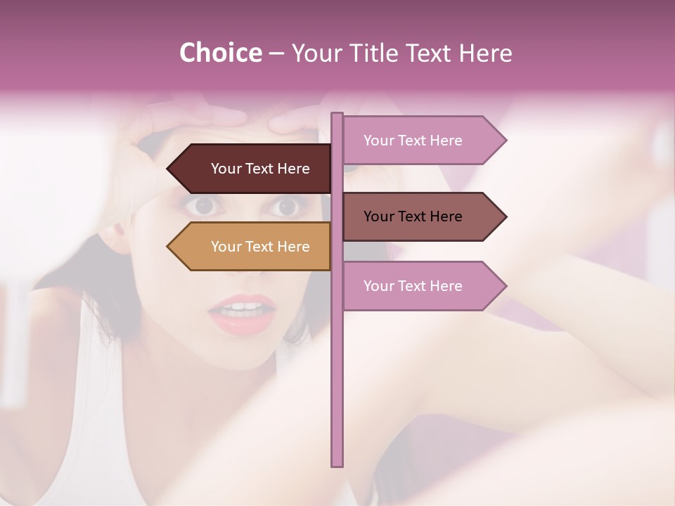 Casual Protection Cosmetics PowerPoint Template