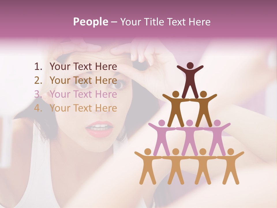 Casual Protection Cosmetics PowerPoint Template