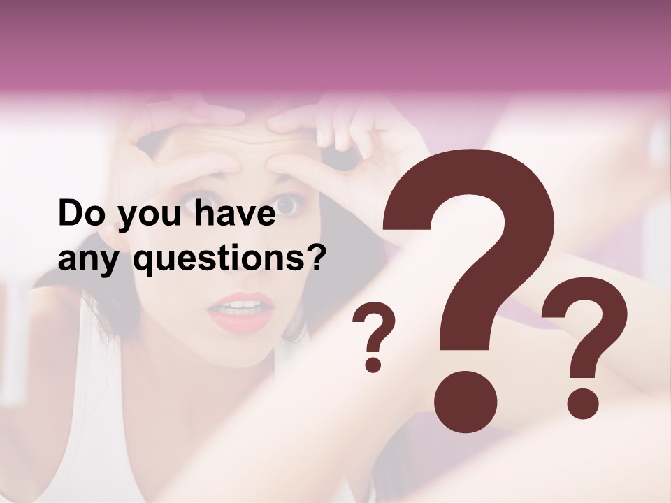 Casual Protection Cosmetics PowerPoint Template