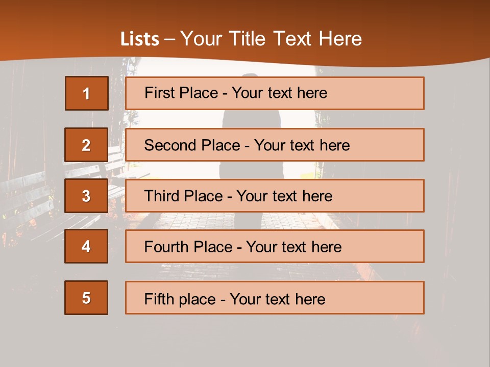 Male Young Light PowerPoint Template