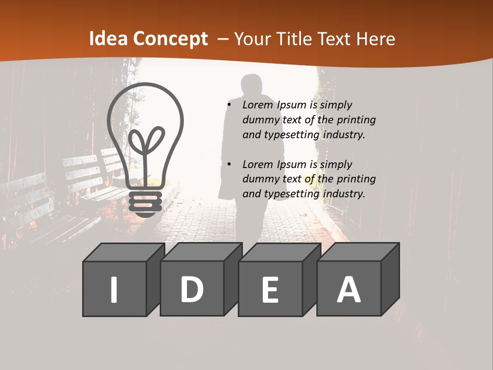 Male Young Light PowerPoint Template