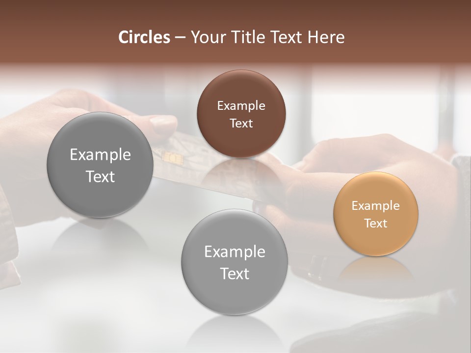 Giving Paying Pay PowerPoint Template