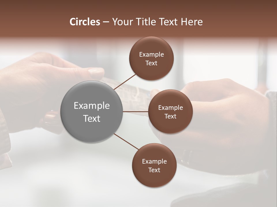 Giving Paying Pay PowerPoint Template