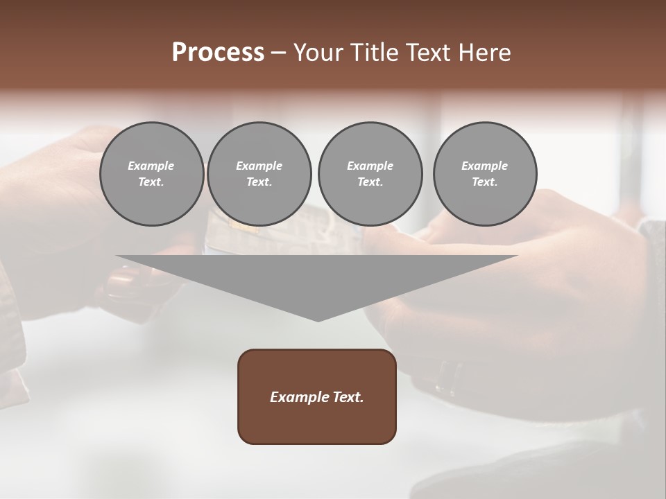 Giving Paying Pay PowerPoint Template