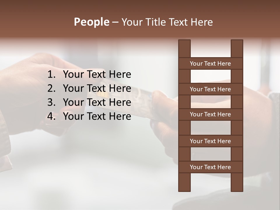 Giving Paying Pay PowerPoint Template