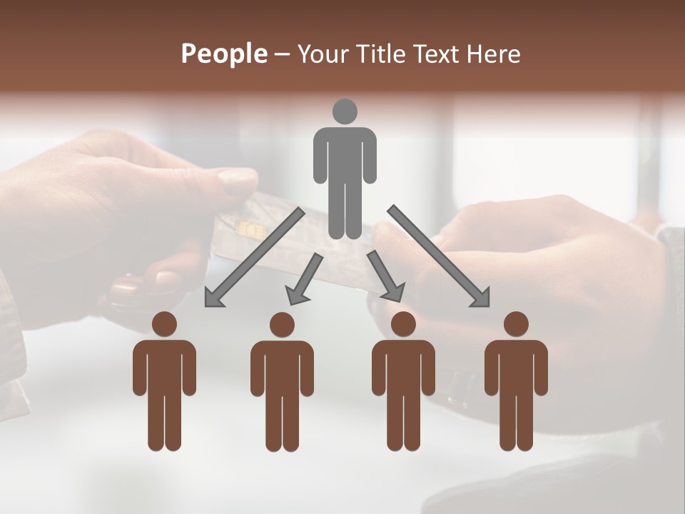 Giving Paying Pay PowerPoint Template