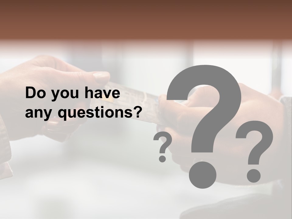 Giving Paying Pay PowerPoint Template