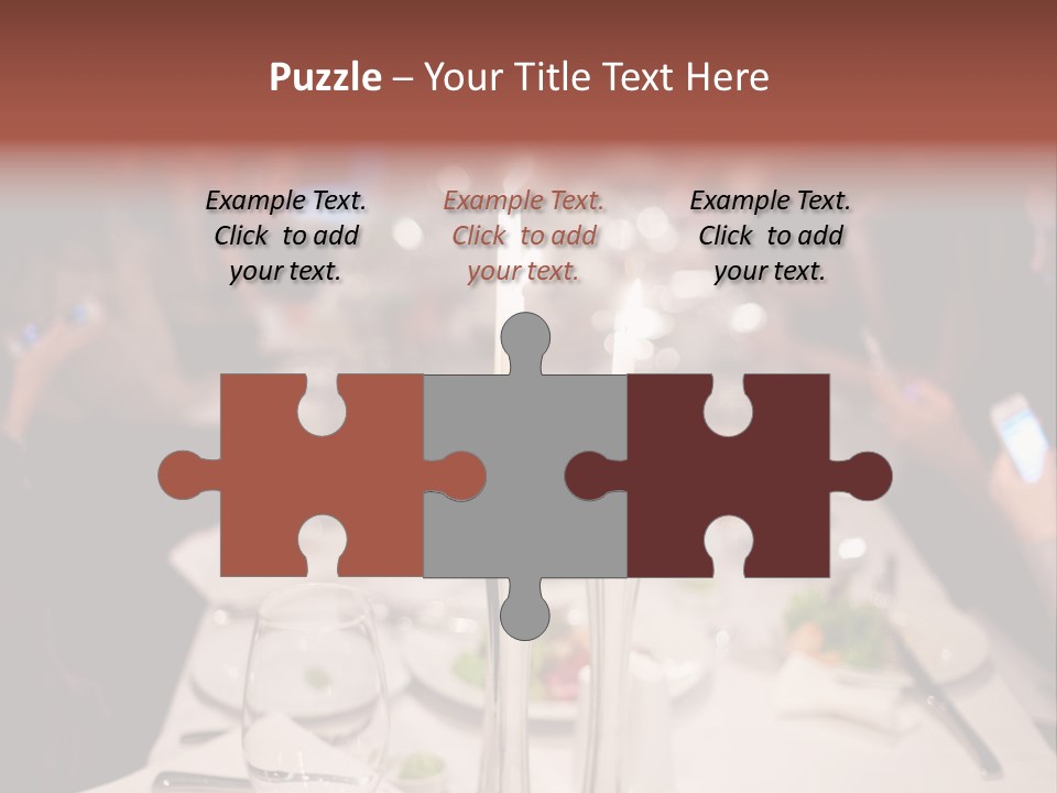 Alcohol Bottle Hotel PowerPoint Template