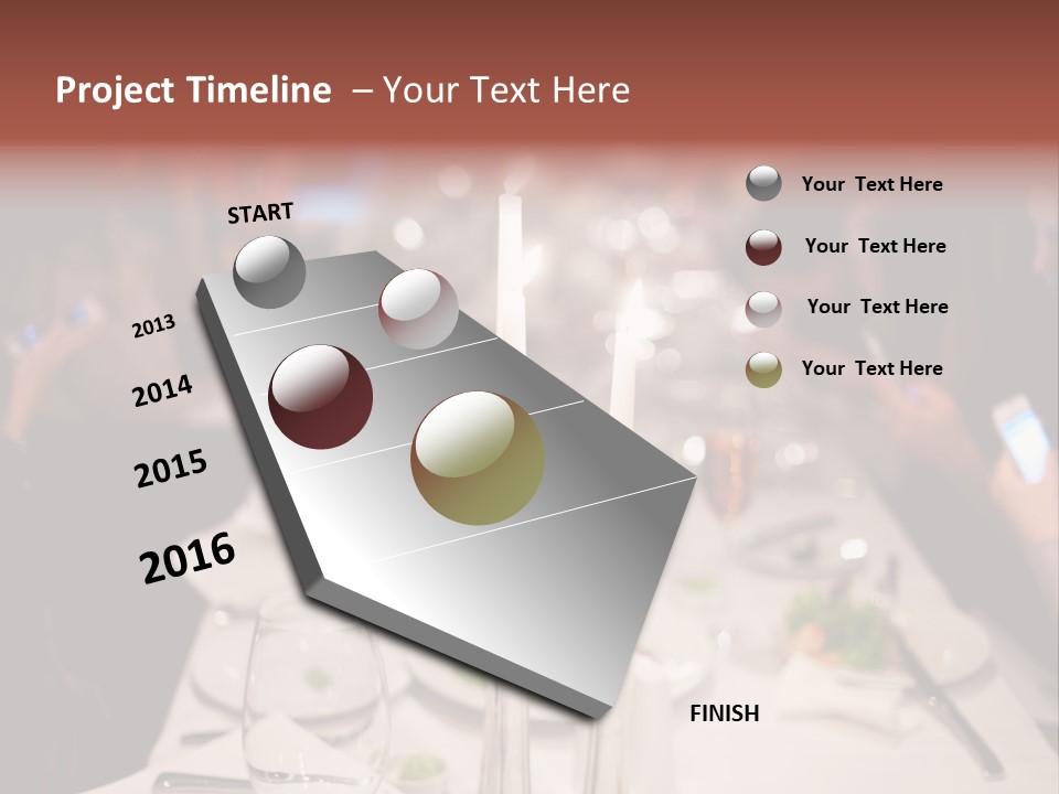 Alcohol Bottle Hotel PowerPoint Template