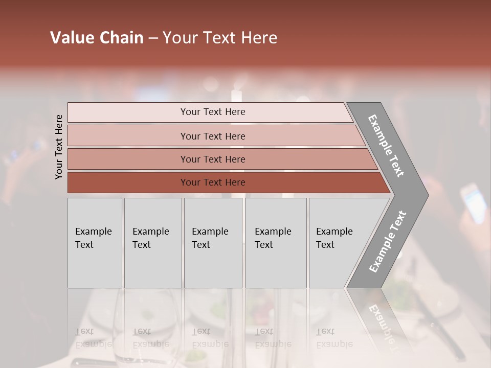 Alcohol Bottle Hotel PowerPoint Template