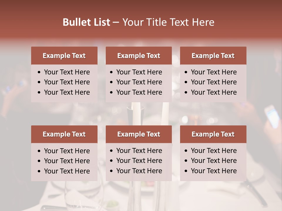 Alcohol Bottle Hotel PowerPoint Template