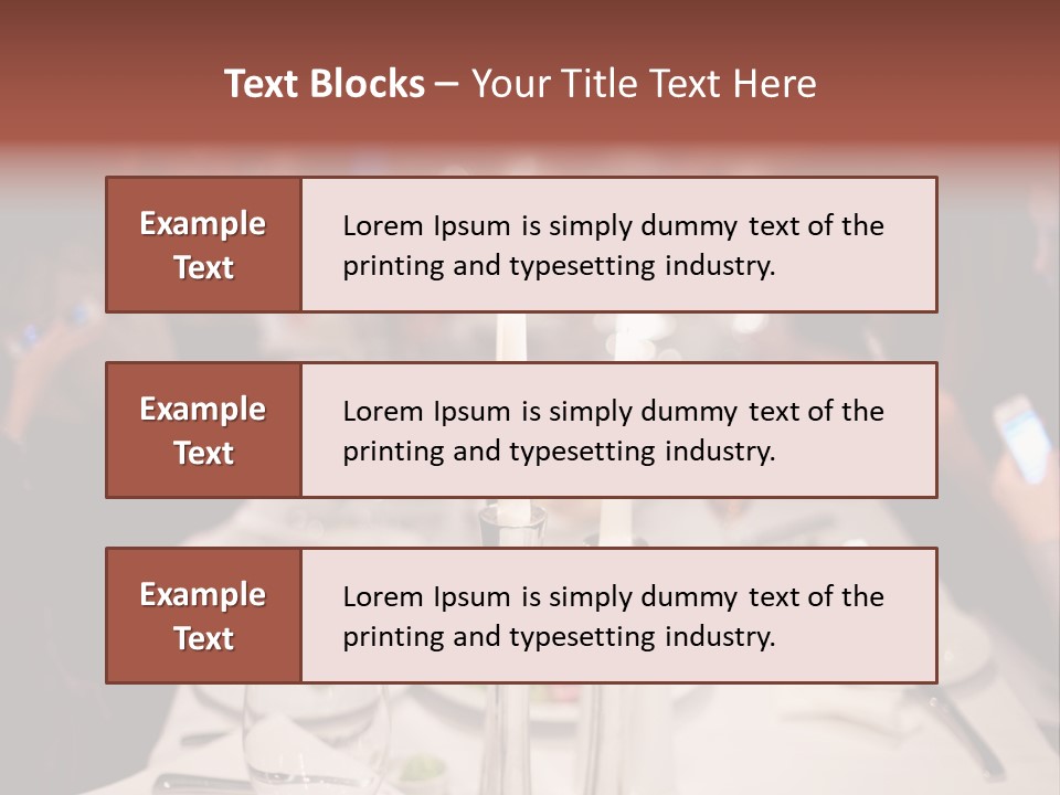 Alcohol Bottle Hotel PowerPoint Template