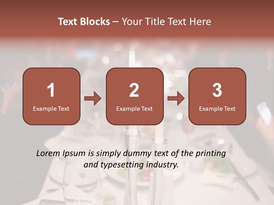 Alcohol Bottle Hotel PowerPoint Template