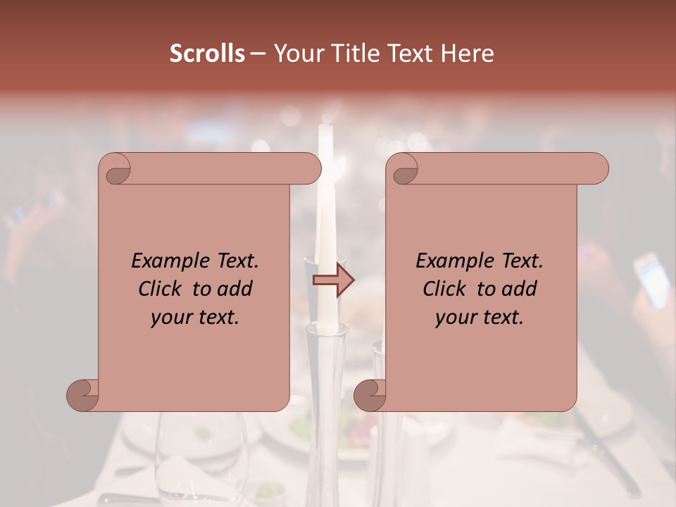 Alcohol Bottle Hotel PowerPoint Template